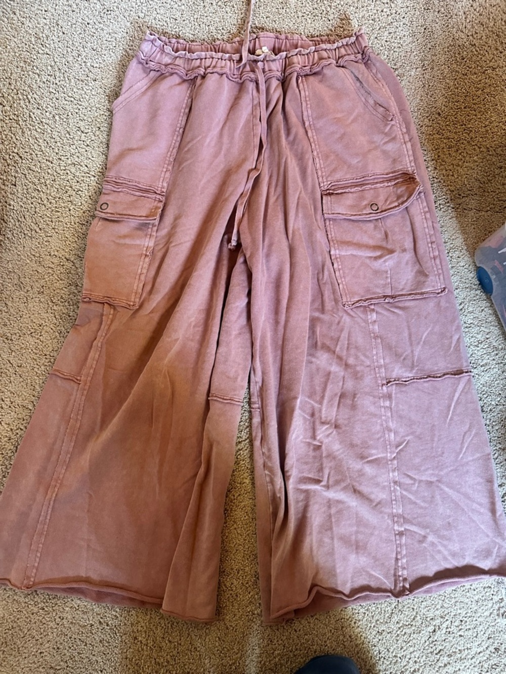 Easel Dusty Rose Knit Lounge Shorts